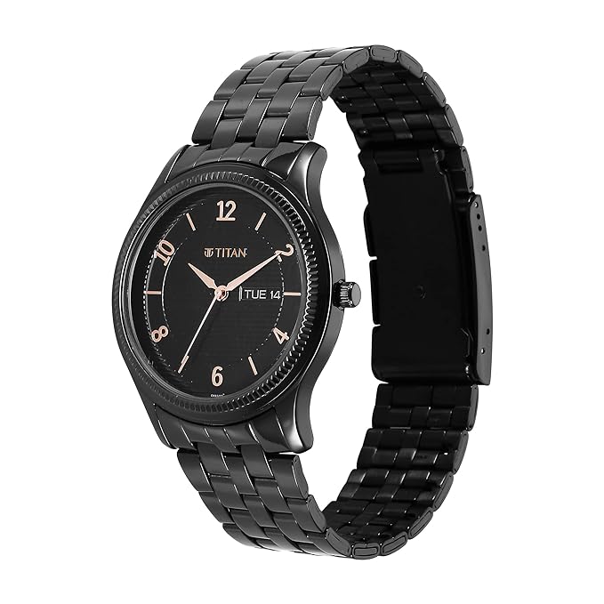 Titan Analog Black Dial for Men's Casual Watch | Watches & Accessories | Halabh.com