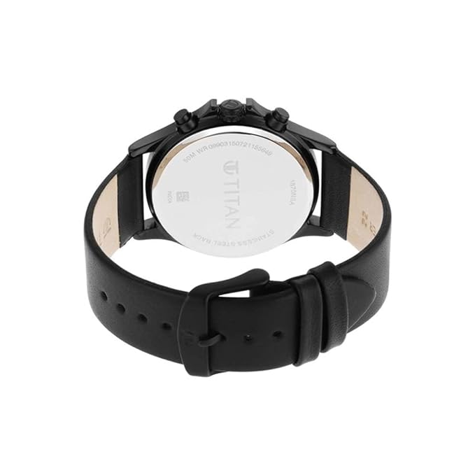 Titan Analog Black Dial for Men's Watch | Best Smart Watches in Bahrain | Watches & Accessories | Halabh.com