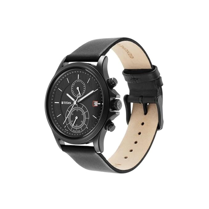 Titan Analog Black Dial for Men's Watch | Best Smart Watches in Bahrain | Watches & Accessories | Halabh.com