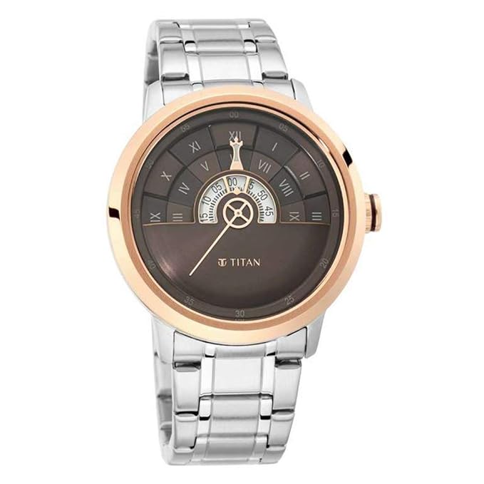 Shop Now Titan Analog Brown Dial for Men's Watch | Watches & Accessories | Best Watches in Bahrain | Halabh.com
