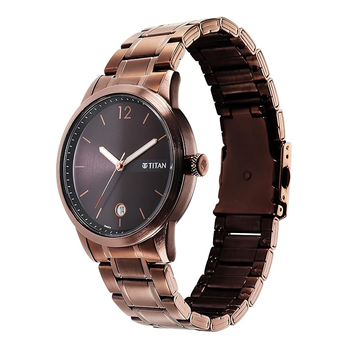 Titan Analog Brown Dial for Men's Watch | Watches & Accessories | Halabh.com