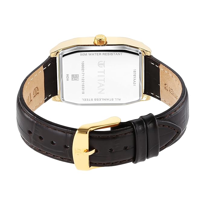 Titan Analog Leather Band for Men's Watch | Watches & Accessories | Best Smart Watches in Bahrain | Halabh.com