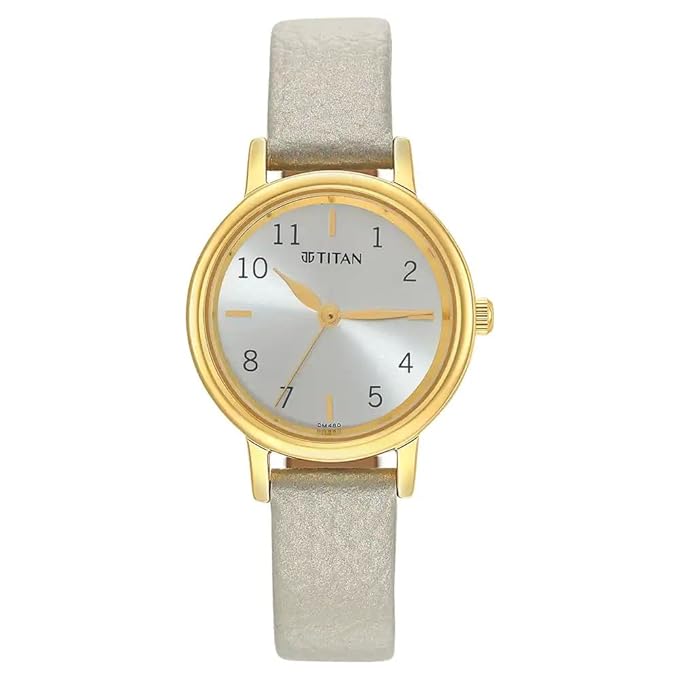 Titan Analog Leather Strap for Women's Watch | Watches & Accessories | Best Women's Watches in Bahrain | Halabh.com