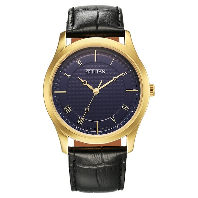 Best Watches in Bahrain Titan Analog Blue Dial for Men's Watch | Smart Watches | Watches & Accessories | Halabh.com