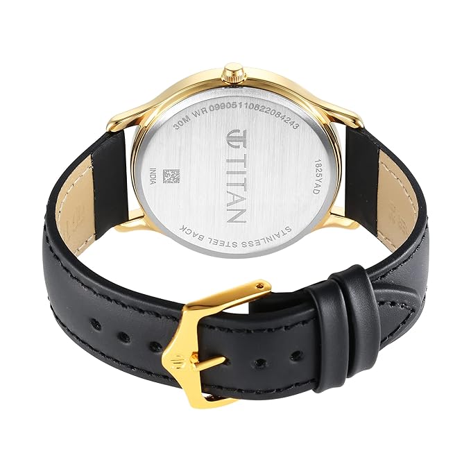 Order Now | Best Watches in Bahrain | | Watches & Accessories | Titan Analog Leather Strips for Men's Watch | Halabh.com