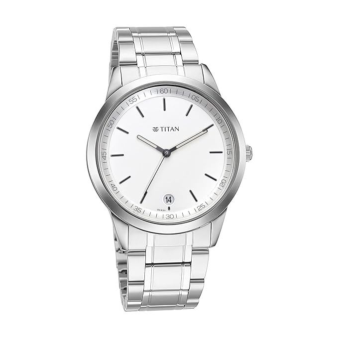 Titan Analog White Dial for Men's Watch | Watches & Accessories | Halabh.com