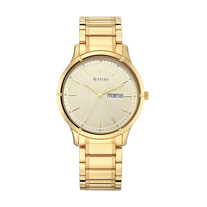 Titan Analog Yellow Dial for Men's Watch | Watches & Accessories | Halabh.com