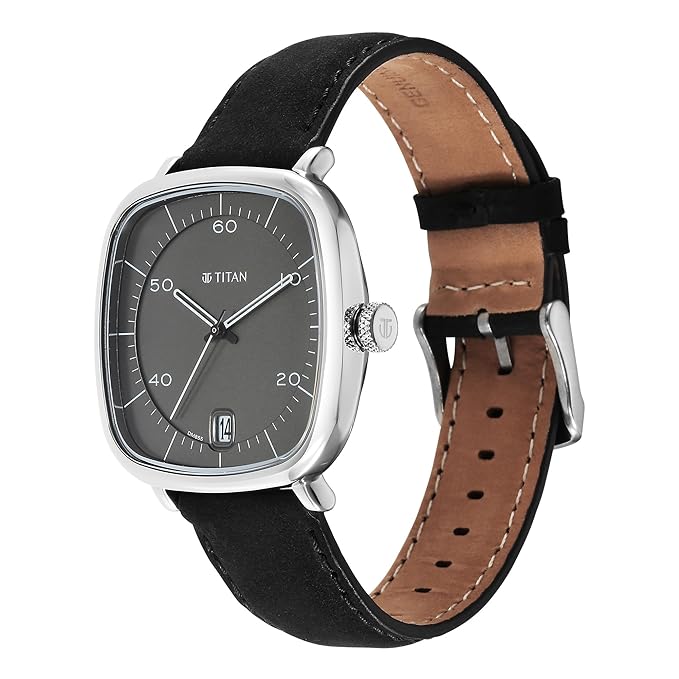 Titan Anthracite Dial Analog for Men's Watch | Best Smart Watches in Bahrain | Watches & Accessories | Halabh.com