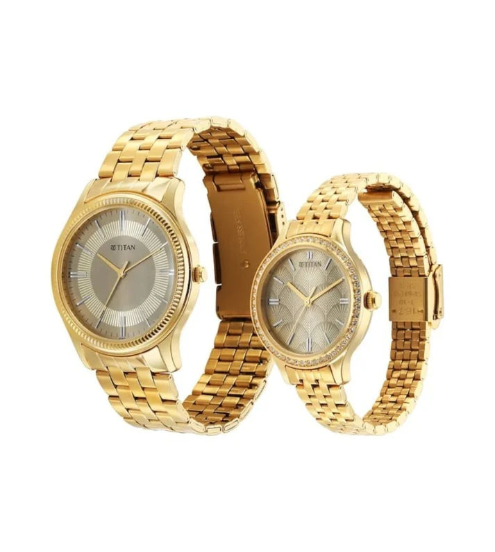 Shp Now Titan Karishma Bandhan Analog for Couple Watch | Watches & Accessories | Best Watches in Bahrain | Halabh.com