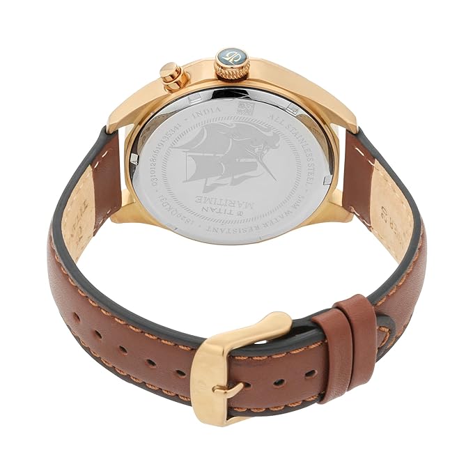 Order Now Titan Leather Analog for Men's Watch | Best Watches in Bahrain | Watches & Accessories | Halabh.com