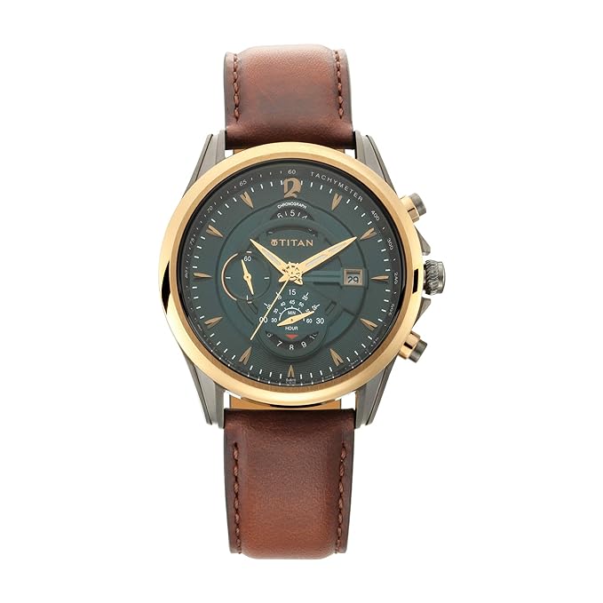 Order Now | Titan Maritime Analog Green Dial for Men's Watch | Watches & Accessories | Best Watches in Bahrain | Halabh.com