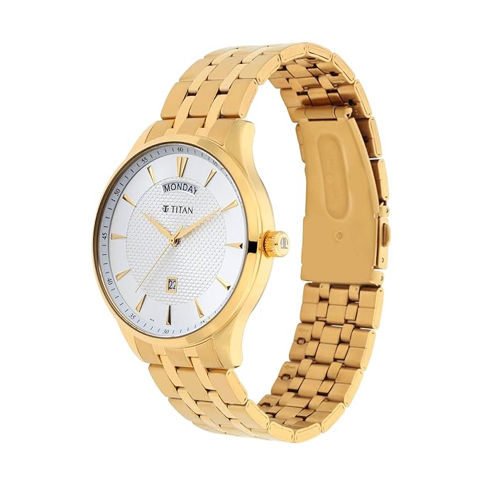 Titan Metal Regalia Opulent Analog Men's Watch | Best Men's Smart Watches in Bahrain | Watches & Accessories | Halabh.com