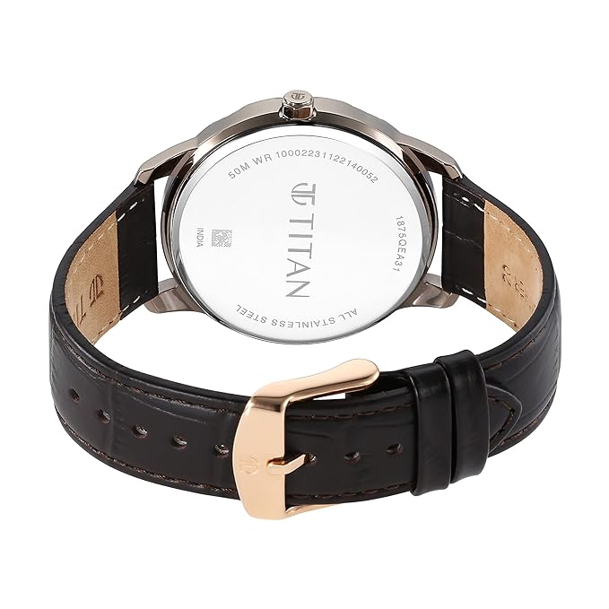 Titan Off White Dial Analog for Men's Watch | Watches & Accessories | Best Watches in Bahrain | Halabh.com