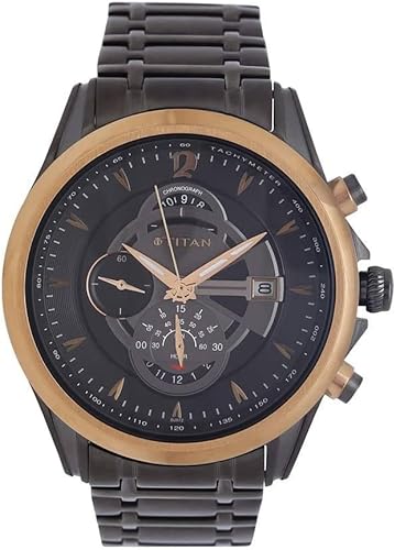 Order Now Titan Quartz Black Dial for Men's Watch | Watches & Accessories | Best Watches in Bahrain | Halabh.com