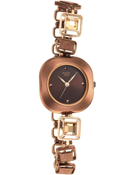 Titan Raga Analog Metal Strap for Women's Watch | Best Women's Watches in Bahrain | Watches & Accessories | Halabh.com