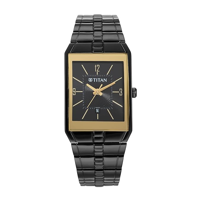 Titan Stainless Steel Analog Silver Dial Men's Watch | Best Men's Watches in Bahrain | Watches & Accessories | Halabh.com