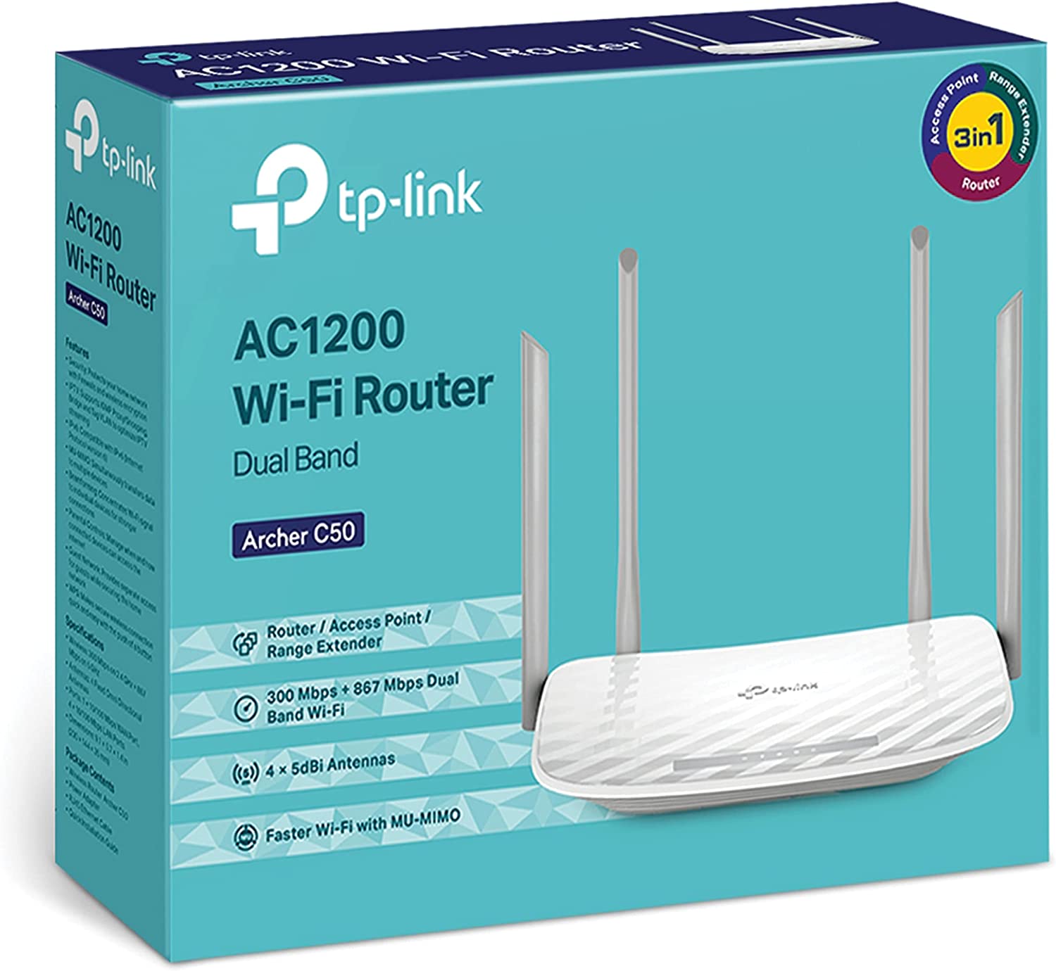 Buy Tp Link Wireless Dual Band Router in Bahrain | Networking Routers ...