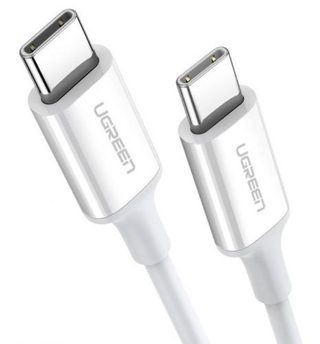 Ugreen Type C to Type C Cable 60W 1m White | Mobile Accessories | Halabh.com