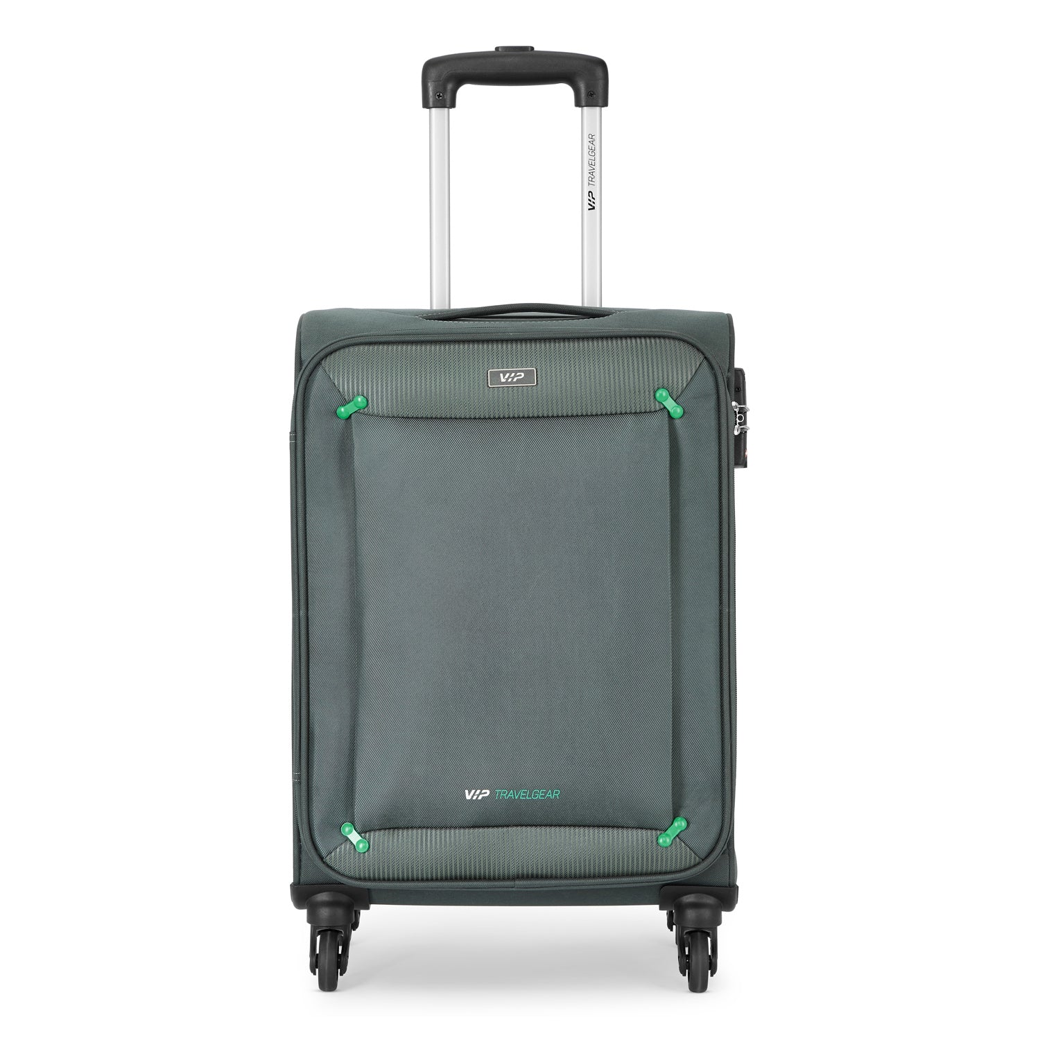 Vip Staple Plus 4 Wheel Soft Trolley | Luggage Travel Bag | Bag and Sleeves | Trolley Case | Halabh