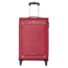 Vip Staple Plus 4 Wheel Soft Trolley | Luggage Travel Bag | Bag and Sleeves | Trolley Case | Halabh