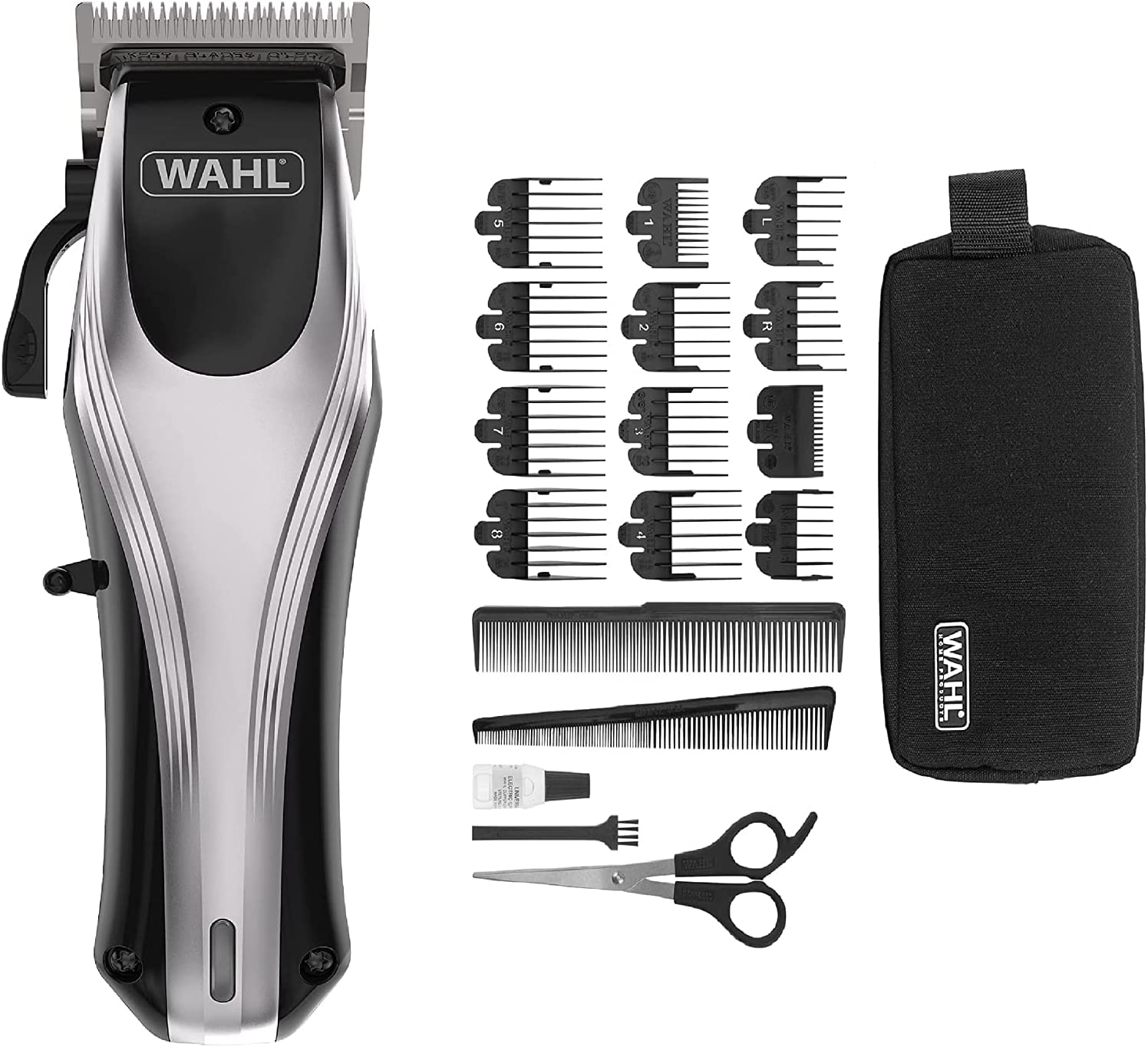 Wahl Cordless Hair Trimmer | Grooming Kit for Men | Color Black and Silver | Personal Care Accessories in Bahrain | Halabh