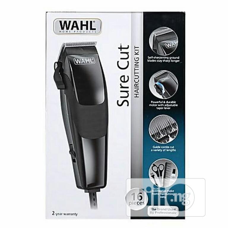 Wahl Sure Hair Cutting Kit | Hair Trimmer | Grooming Kit | For Men | Color Black | Beauty and Personal Care Accessories in Bahrain | Halabh