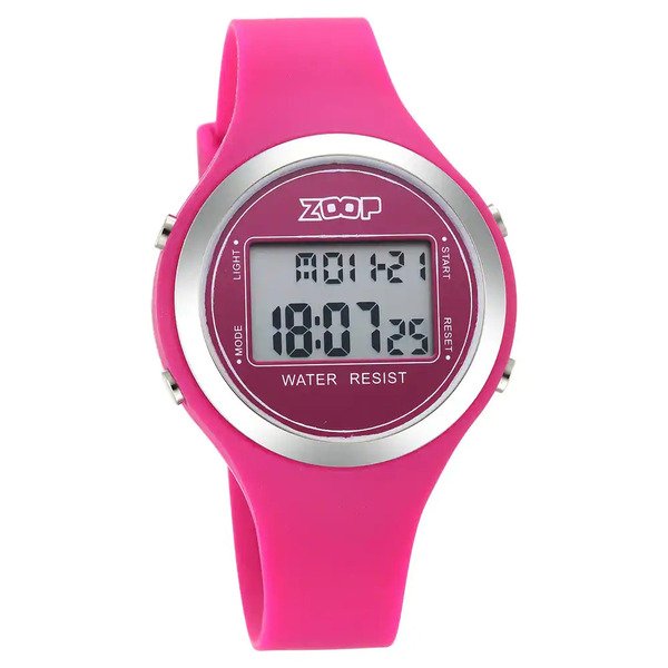 Zoop Digital Round Shape Silicone Wrist Watch | Best Women's Watches in Bahrain | Watches & Accessories | Halabh.com