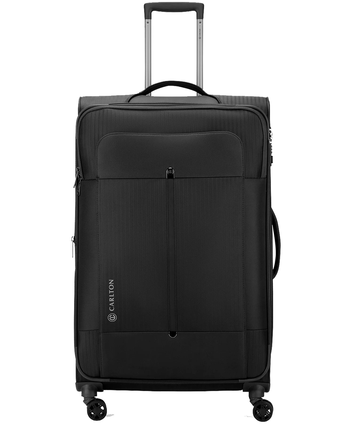 Carlton Tuxedo Brown 8 Wheel Soft Top Trolley