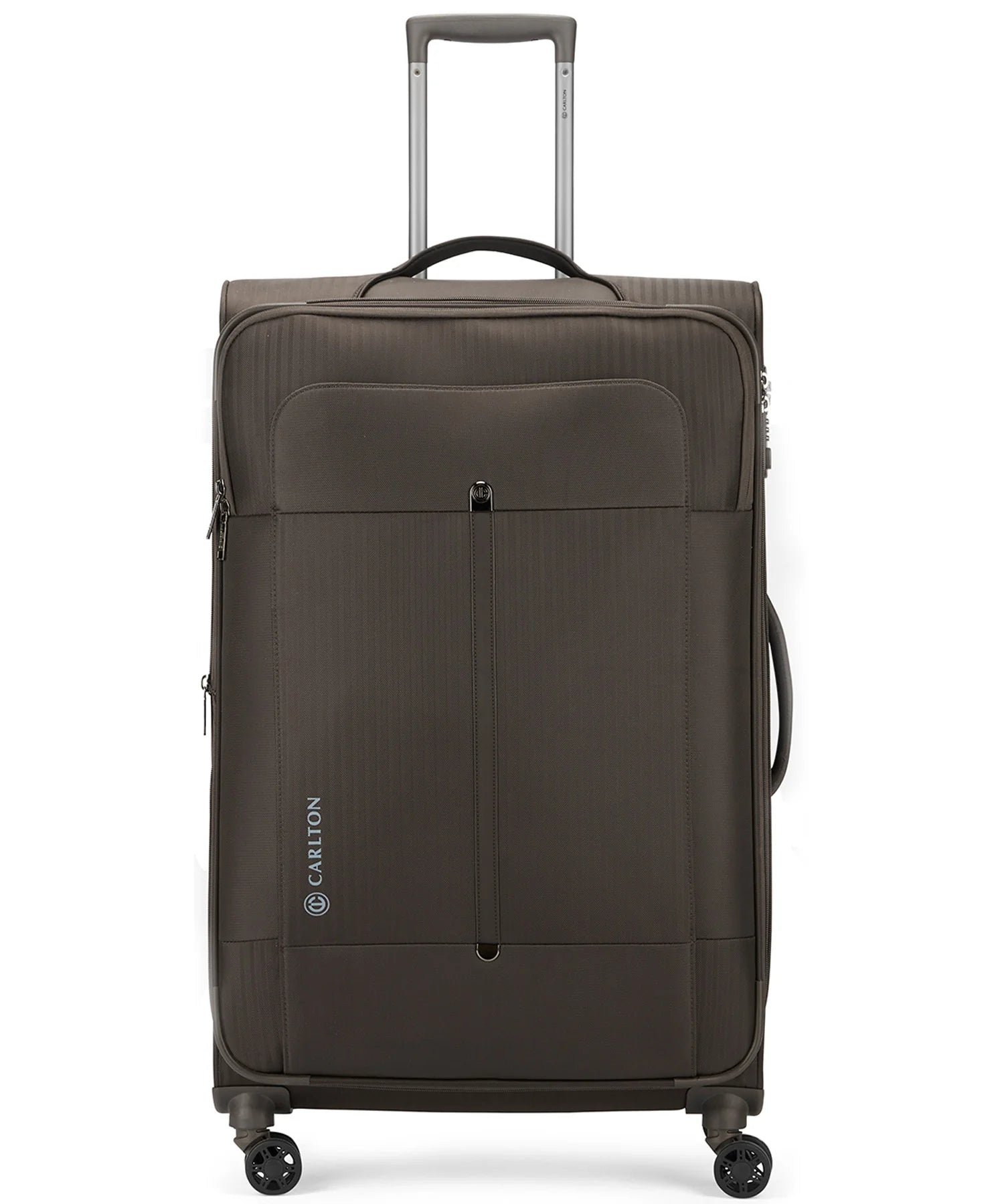 Carlton Tuxedo Brown 8 Wheel Soft Top Trolley