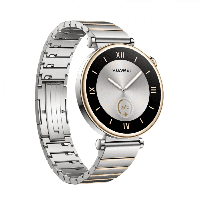 HUAWEI WATCH GT 4 41 mm - Silver | Smartwatch | Wearable | Silver | Fashion | Technology | Fitness | Health | Connectivity | Customizable | Stylish | Elegance | Lifestyle | Accessories | Gadgets | Halabh.com