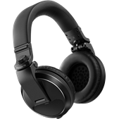 Over-ear DJ headphones (black)