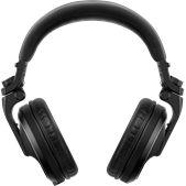 Over-ear DJ headphones (black)