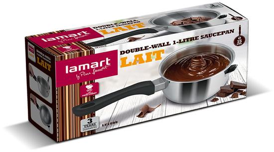Double-Wall Saucepan Lamart LT1099 Lait 15cm