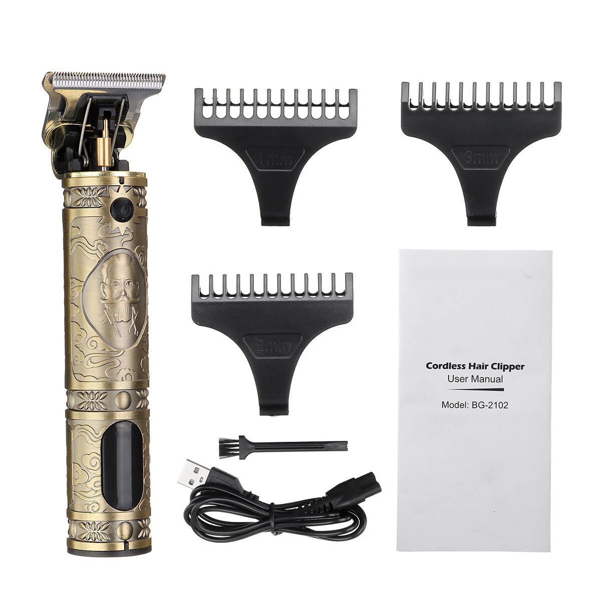 Professional T-Blade LED Display Hair Trimmer in Bahrain - Halabh
