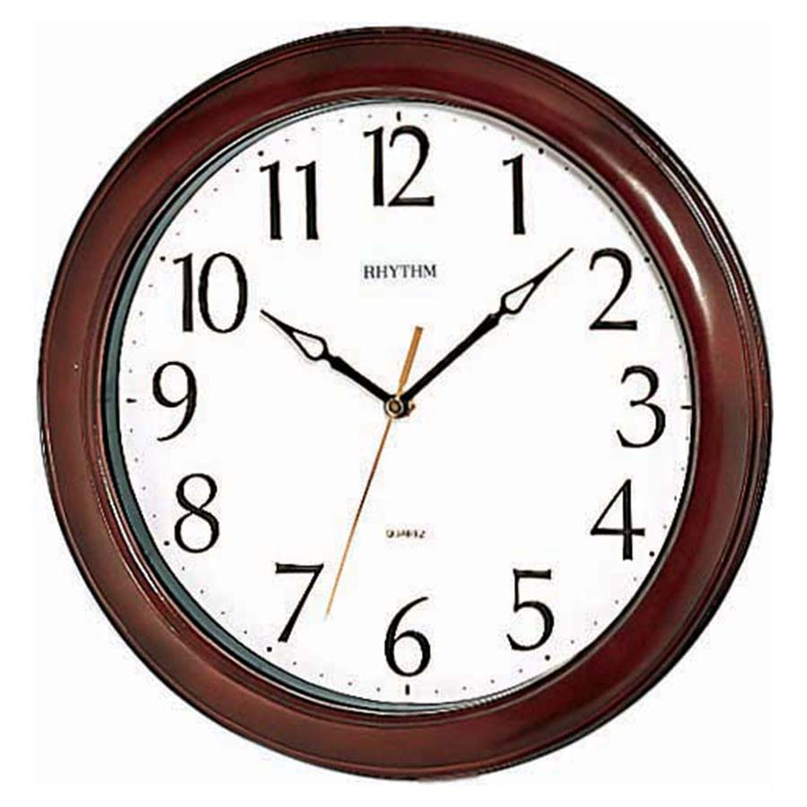 Rhythm Wall Clock CMG270NR06 | stylish watch | accurate timekeeping | wall clock | round clock | Casio watch | wall watch | home décor | timepiece | Halabh.com