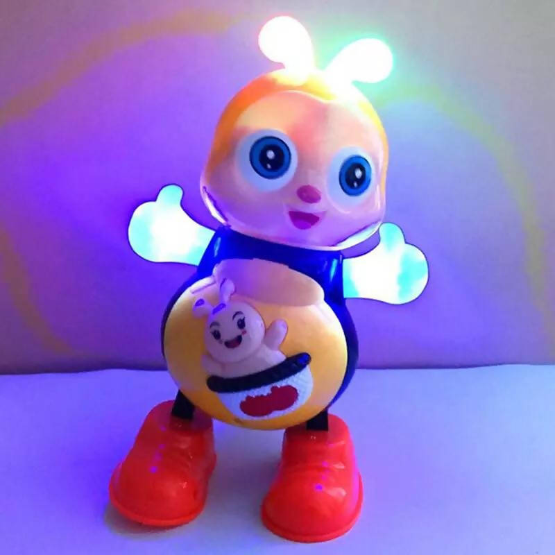 ectronic Robot Dog Toy Music Light Can Dance Walk Cute Baby Gift
