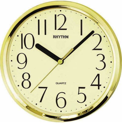 Rhythm Wall Clock CMG716BR18 | stylish watch | accurate timekeeping | wall clock | round clock | Casio watch | wall watch | home décor | timepiece | Halabh.com