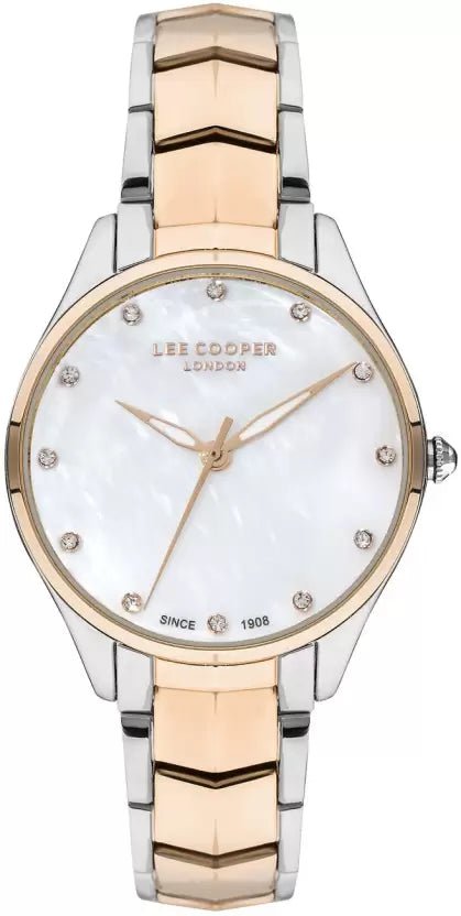 Lee Cooper Analog Women Watch LC07393.520 | Stainless Steel | Mesh Strap | Water-Resistant | Minimal | Quartz Movement | Lifestyle | Business | Scratch-resistant | Fashionable | Halabh.com