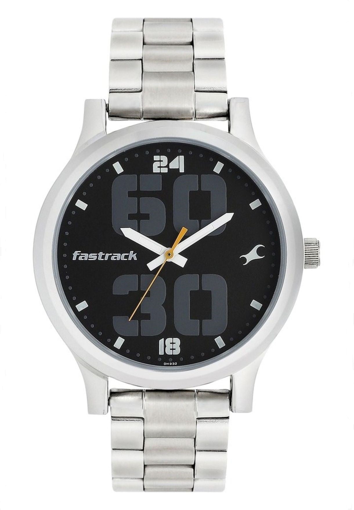 Fastrack Bold Black Dial Analog Watch