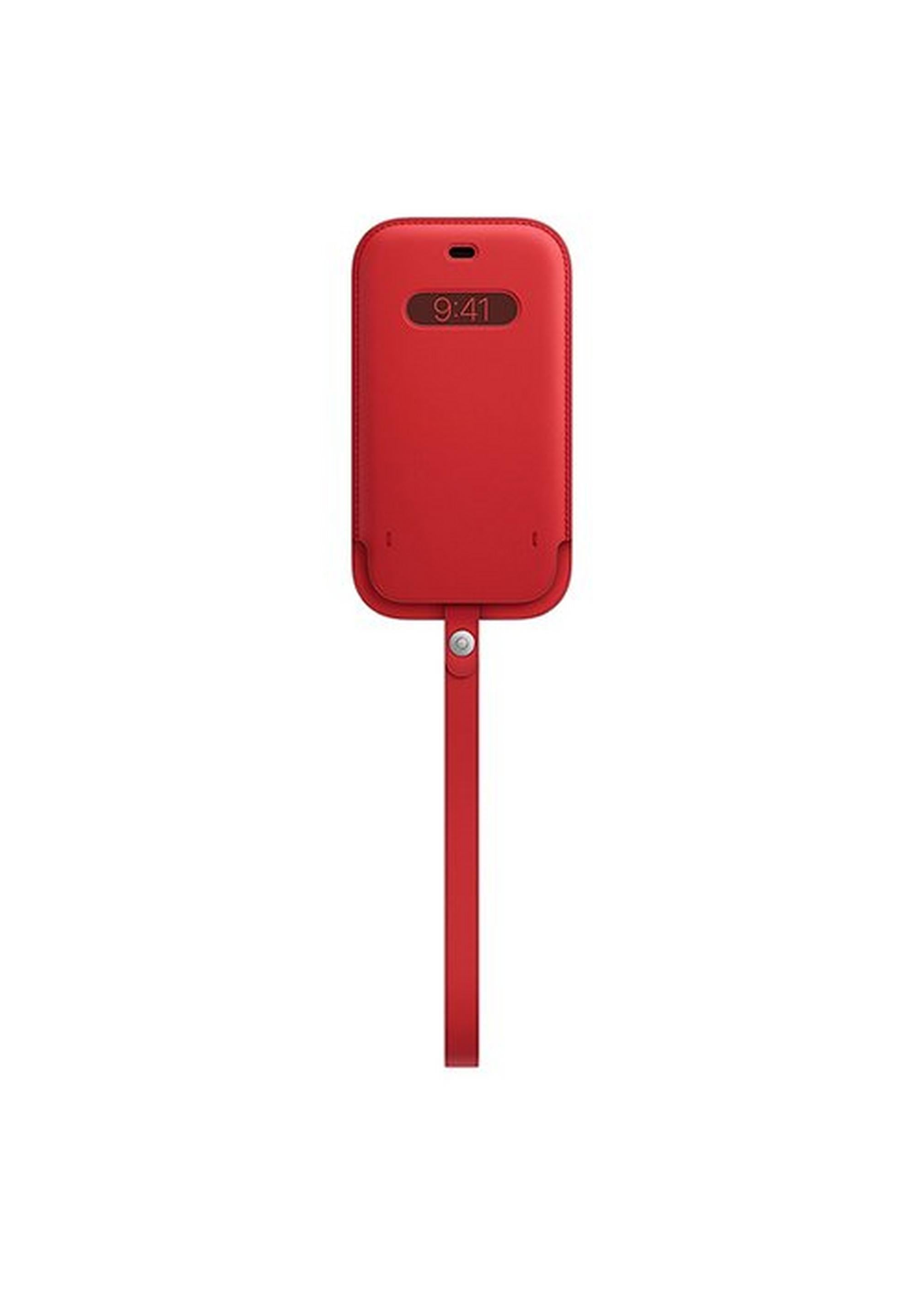 Apple iPhone 12 | 12 Pro Leather Sleeve with MagSafe - (Product) Red