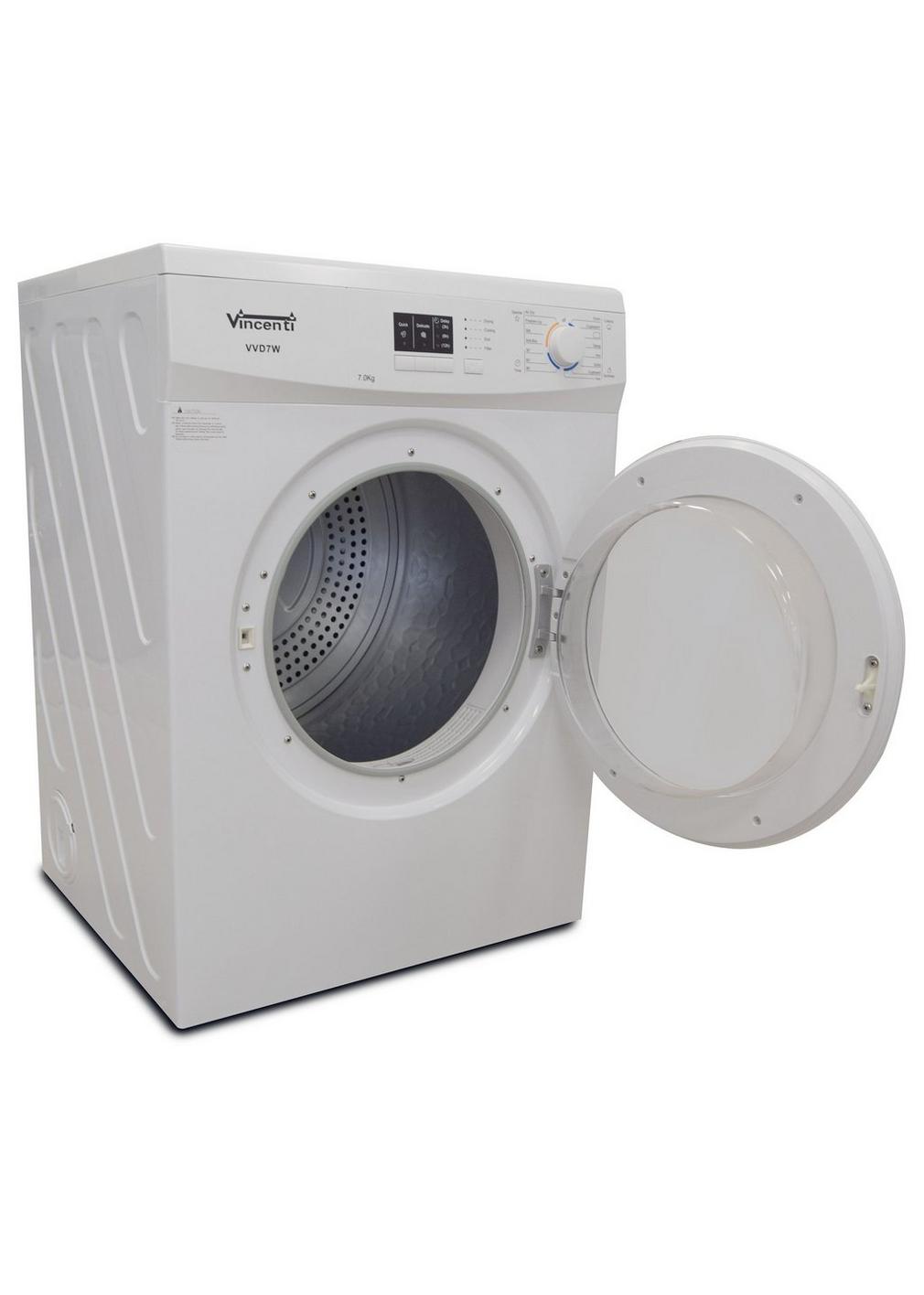 Vincenti 7kg Vented dryer White - VVD7W | Home Appliance & Electronics | Halabh.com