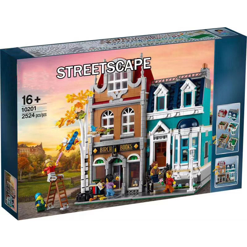 2524Pcs Creator City Street View Model Building Kits Blocks Bricks Toys