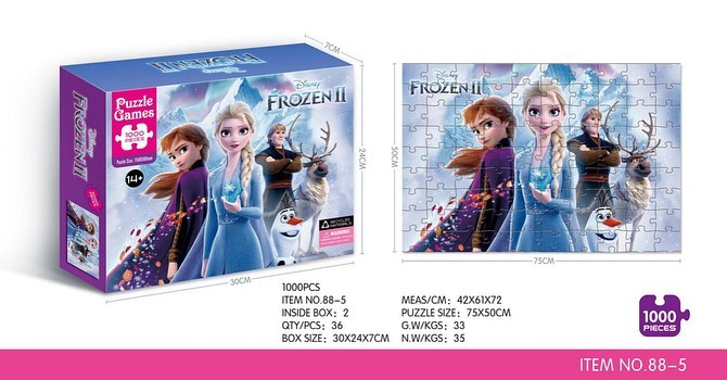 Disney New Puzzle Frozen 1000Pcs