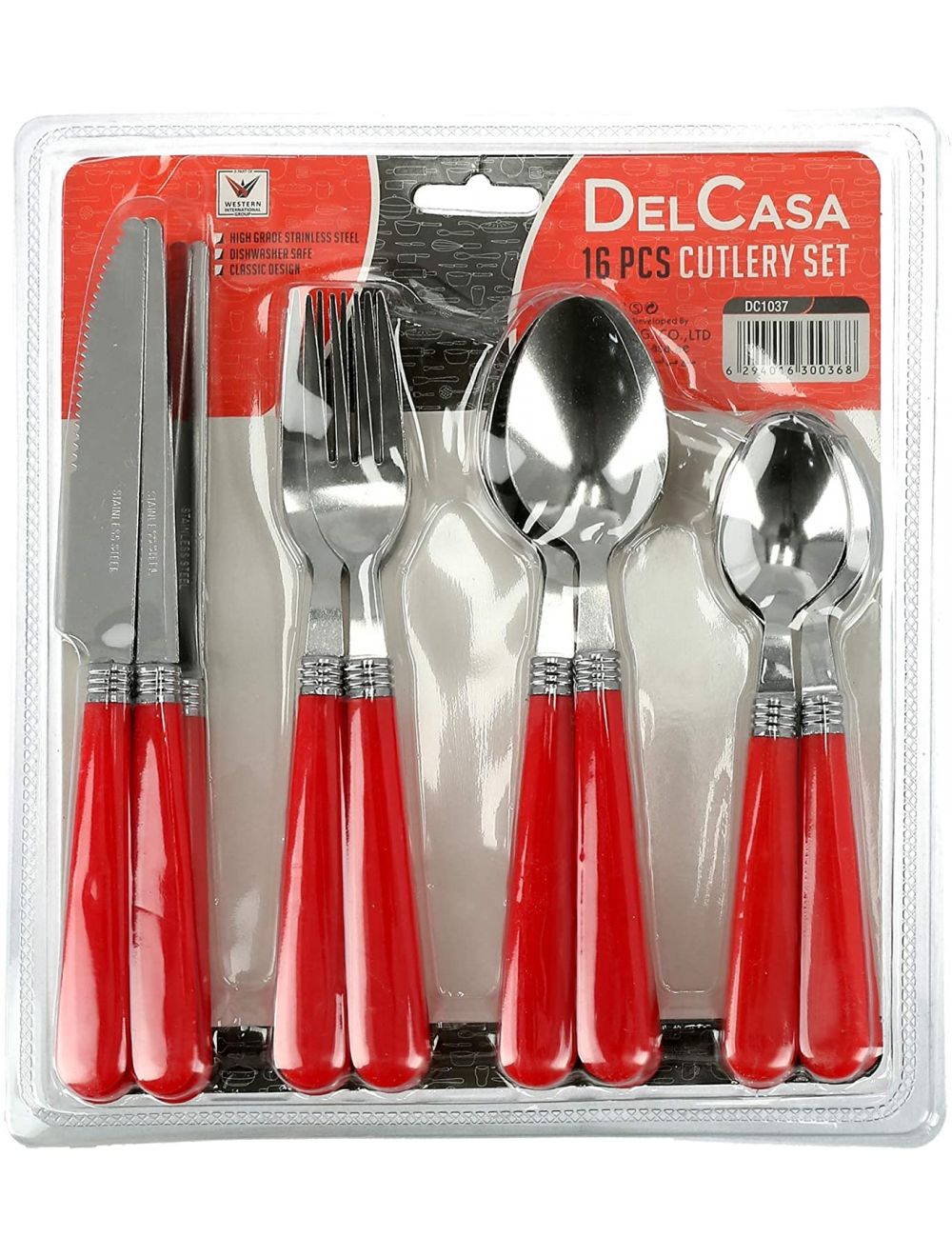 Delcasa 16 Pcs Cutlery Set | Best Kitchen Accessories in Bahrain | Halabh