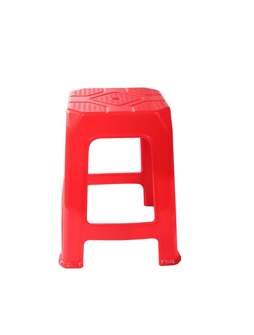Delcasa Plastic Stool | Color Red | Home Accessories in Bahrain | Halabh
