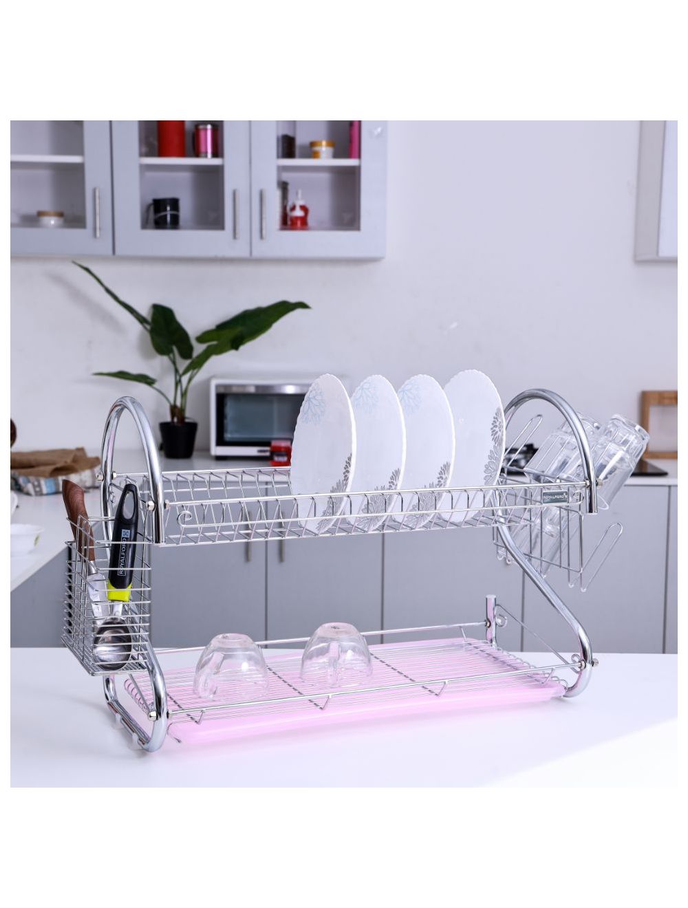 Royalford RF1151DRL Stainless Steel Dish Rack