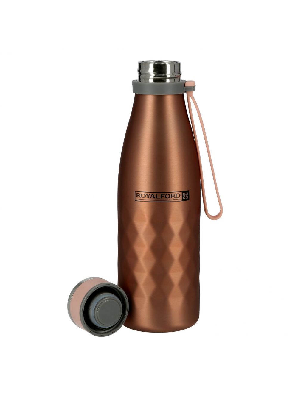 Royalford Stainless Steel Sports Water Bottle 550 Ml Assorted | in Bahrain | Halabh.com