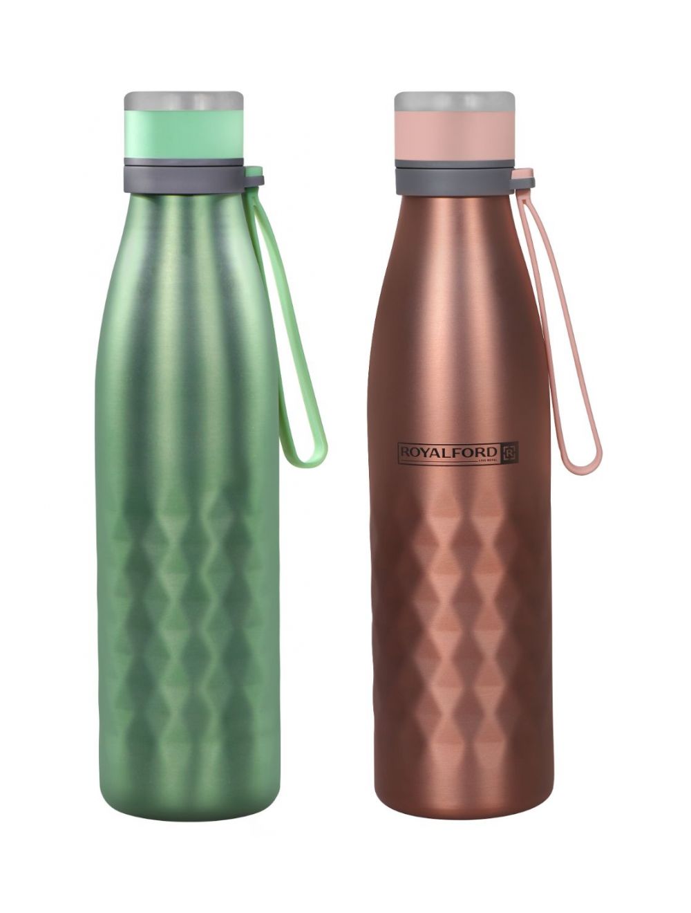 Royalford Stainless Steel Sports Water Bottle 550 Ml Assorted | in Bahrain | Halabh.com