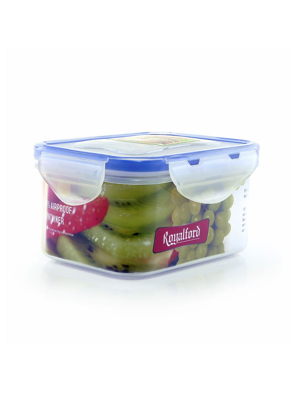 Royal Ford Airproof Box 500 mL | Airproof Storage Box | Royal Ford Kitchen Organizer | 500 mL Food Container | Transparent Culinary Storage | Modern Kitchen Essentials | Stylish Food Preservation | Minimalist Storage Solution | Organizational Elegance | Kitchen Accessory | Freshness-Preserving Box | Culinary Space Upgrade | Transparent Food Storage | Functional Kitchenware | Compact Food Storage | Halabh.com