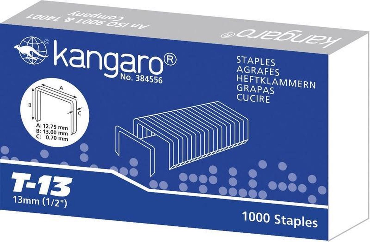 Kangaro Staple T 13 Box 1000 Pieces